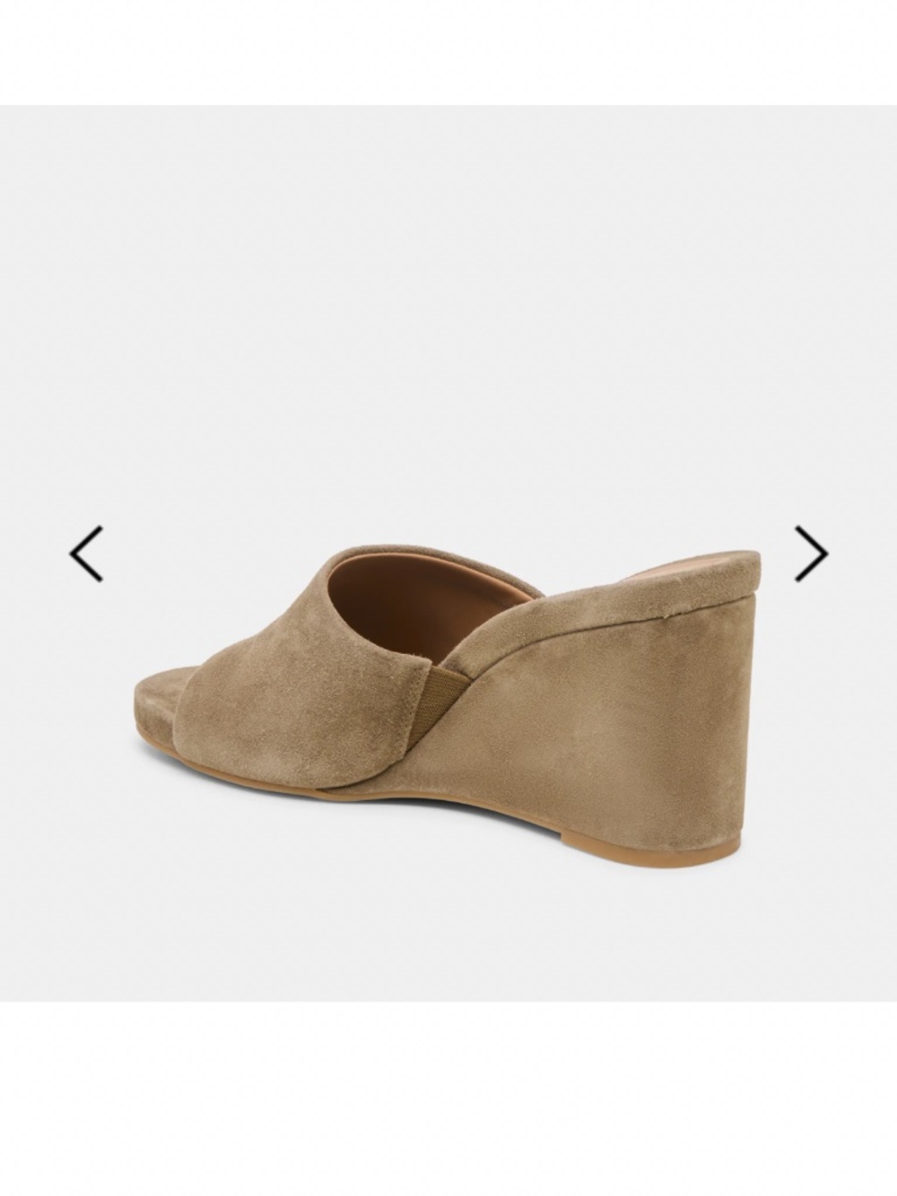 Dolce Vita Holta Wedges Olive Suede 6.5 NEVER WORN! No box. - Picture 7 of 16